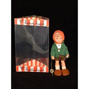 Hummelwerk by W Goebel Oeslau 1966 Vinyl Boy Doll #1802 in Original Box